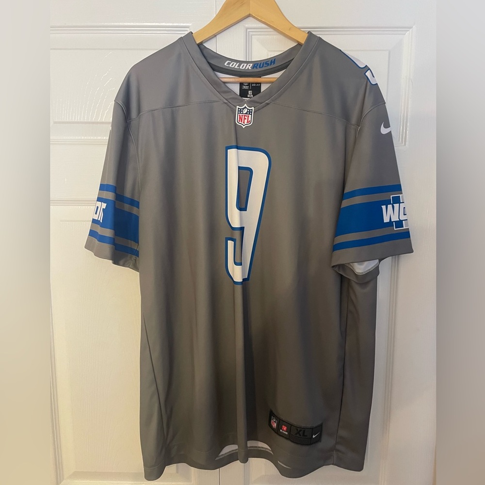 Matthew Stafford Color Rush Lions Jersey.